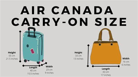 air canada carry on dimensions.